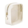 thumbnail image 1 of Small Clear Cosmetic Bag Mini Transparent Organizer For Women Daily Travel Carrying Pouch, 1 of 5
