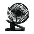 thumbnail image 1 of Small Clip on Fan, 3 Speeds USB Fan with Strong Airflow, Clip & Desk Fan USB Plug in with Sturdy Clamp - Ultra Quiet Operation for Office Dorm Bedroom Stroller, 1 of 6