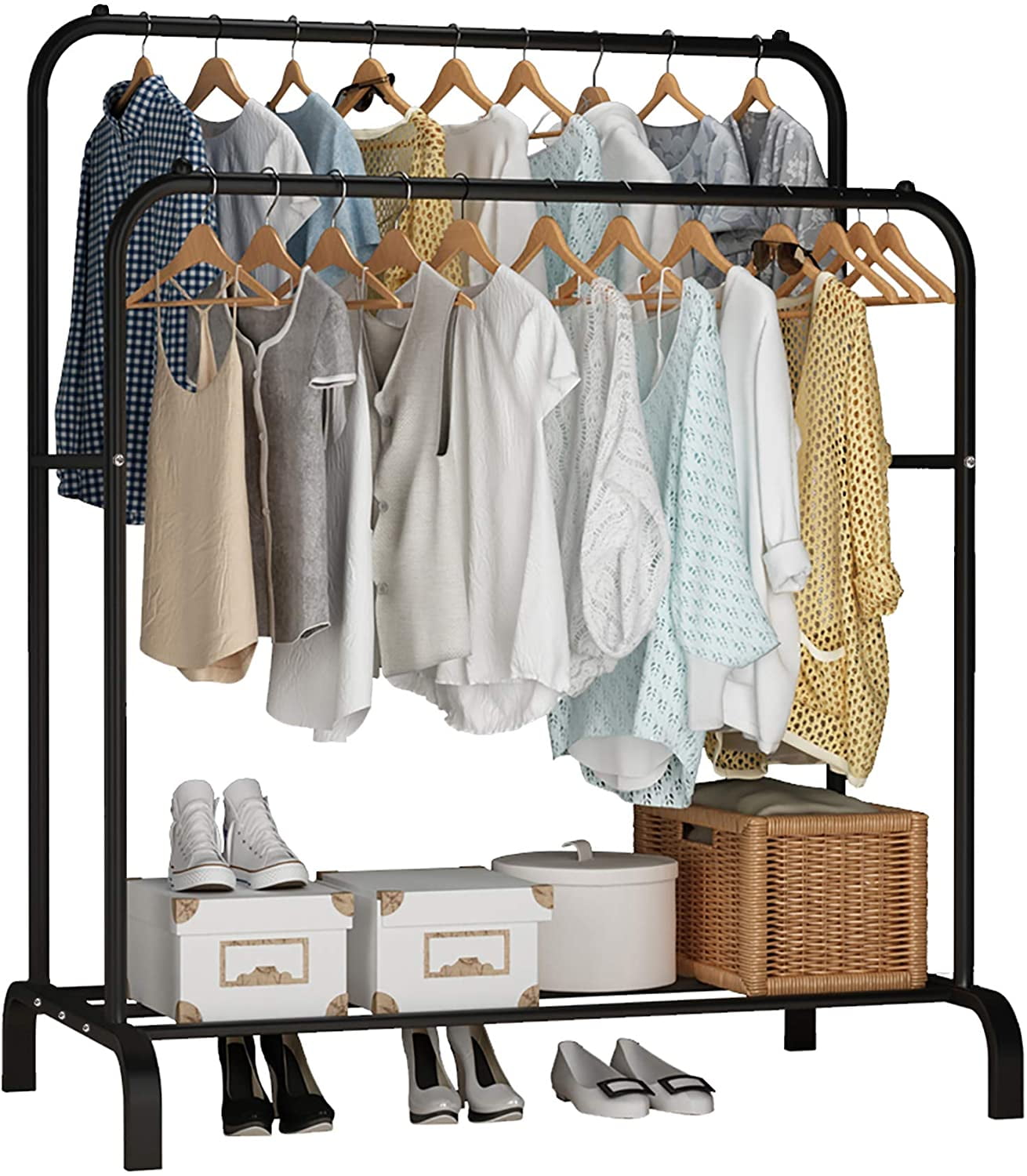 ADA Steel Floor Cloth Dryer Stand Heavy Duty Clothes Rack for