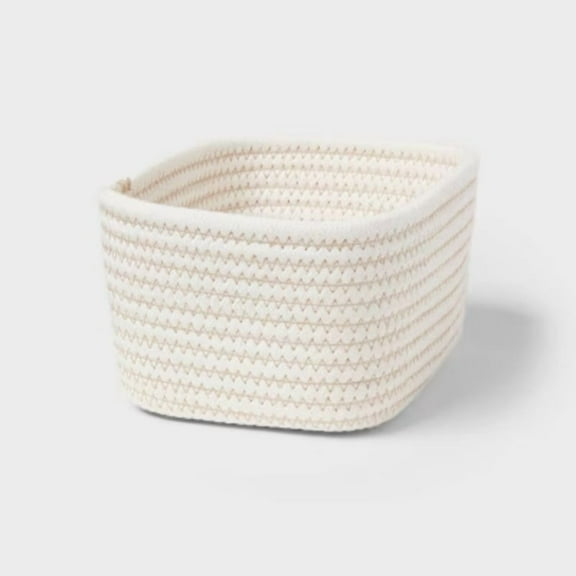 Small Coiled Rope Basket