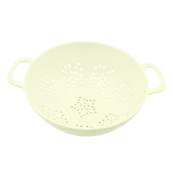 Small Colander, 7.5in Mini Colander, Food Strainer with Double Handles for Fruits, Vegetables, Pasta - Send Goods from Local Warehouse