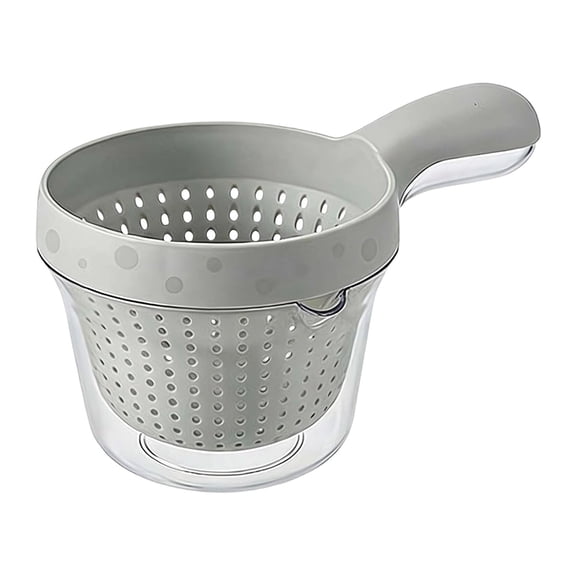 Small Colander With Handle And Holes For Washing Berries Tomatoes Vegetables And Draining Pasta