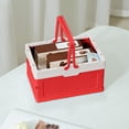 thumbnail image 1 of Small Collapsible Storage Crates, Foldable Plastic Baskets with Lids and Handles for Organizing, Mini Stackable Bins for Home Kitchen Bedroom Bathroom Office, 1 of 7