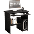 Small Computer Desk for Home Office Compact Desktop PC and Laptop