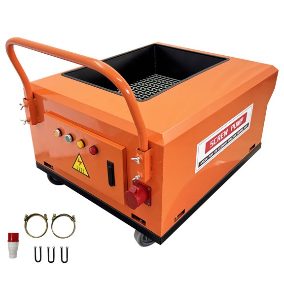 Small Concrete Pump Secondary Structure Pouring Machine Loading Machine 220V 3PH