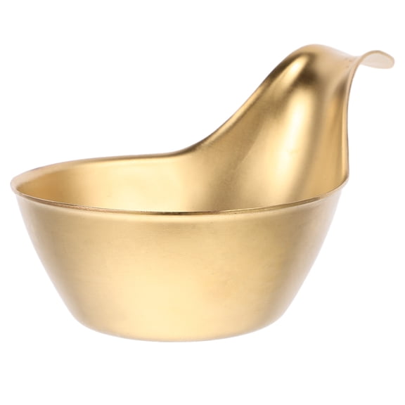 Small Containers Caviar Condiment Cups Sauce Spoon Dish 304 Stainless Steel