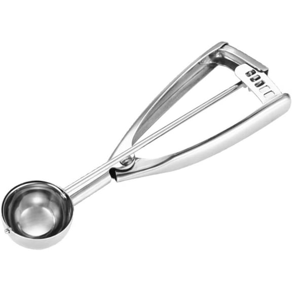 Small Cookie Scoop 1 Tablespoon, Size #60 Cookie Dough Scoop, 1 Tbsp Cookie Scoops for Baking, Selected 18/8 Stainless Steel, for Making Cookies, Melon Ball, Ice Cream