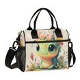 thumbnail image 1 of Small Cooler Bag Lunch Bag Portable Meal Bag Work Meal Bag Outdoor Meal Bag Travel Meal Bag Picnic Meal Bag Going Out Meal Bag Adorable Green Dragon, 1 of 6