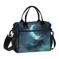 thumbnail image 1 of Small Cooler Bag Lunch Bag Portable Meal Bag Work Meal Bag Outdoor Meal Bag Travel Meal Bag Picnic Meal Bag Going Out Meal Bag Moon Staircase, 1 of 6