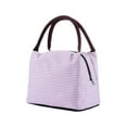 thumbnail image 1 of Small Cooler Bag Machine Washable Lunch Bag Small Lunch Box For Women Multi-Functional Cooler Bag For Office Cooler Pouch Reusable Insulated Lunch Box Food Bag For Work Purple, 1 of 4