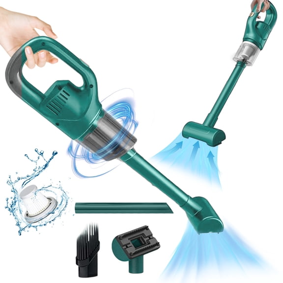 Small Cordless Home Vacuum Cleaner, Strong Suction 6000-7000Pa, for Car & Home, Lightweight, Multi-stage Filtration, Rechargeable Battery