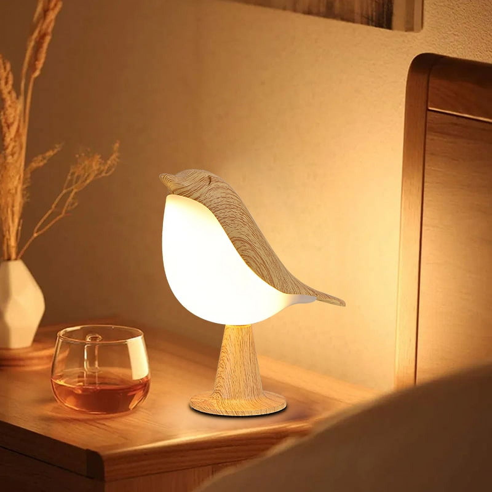 Small Cordless Led Table Lamp Touch Sensor, Bedside Lamp Touch Dimmer