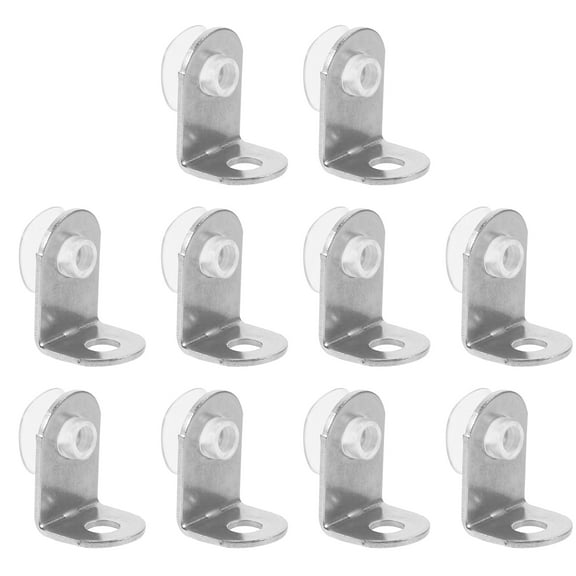 Small Corner Glass Holder Brackets for Shelf Metal Coat Hanger Wall Mount Buildzie Suction Bowls Braces Code