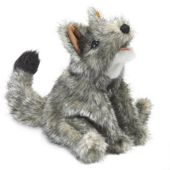 Small Coyote Puppet Toy