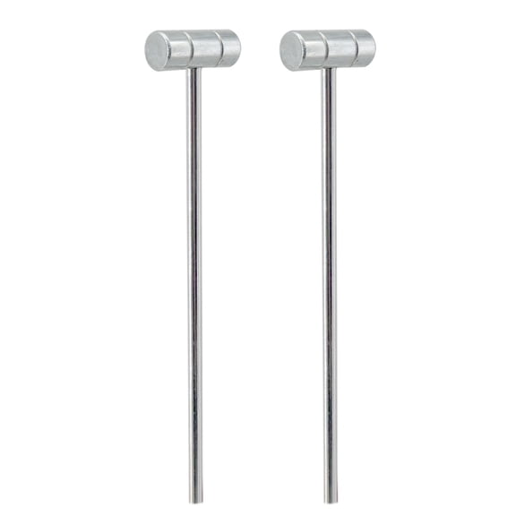 Small Crafting Hammer, Lightweight Hammer Tool for Small Projects, Ring, Jewelry, Watch Band, Leather, 2 Pcs