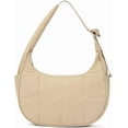 thumbnail image 1 of Small Crescent Puffer Purse Shoulder Bag for Women Nylon Quilted Purses Bag Adjustable Shoulder Strap Puffy bag, 1 of 14