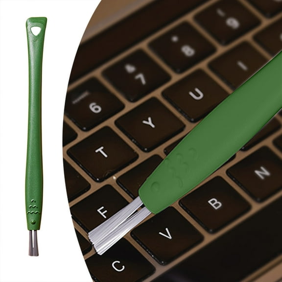 Small Crevice Cleaning Brush, Soft Detail Scrub Brush for Window Door Track Keyboard Bottle and Corner Cleaning, Double Head Utility Cleaning Tool for Kitchen Bathroom and Household