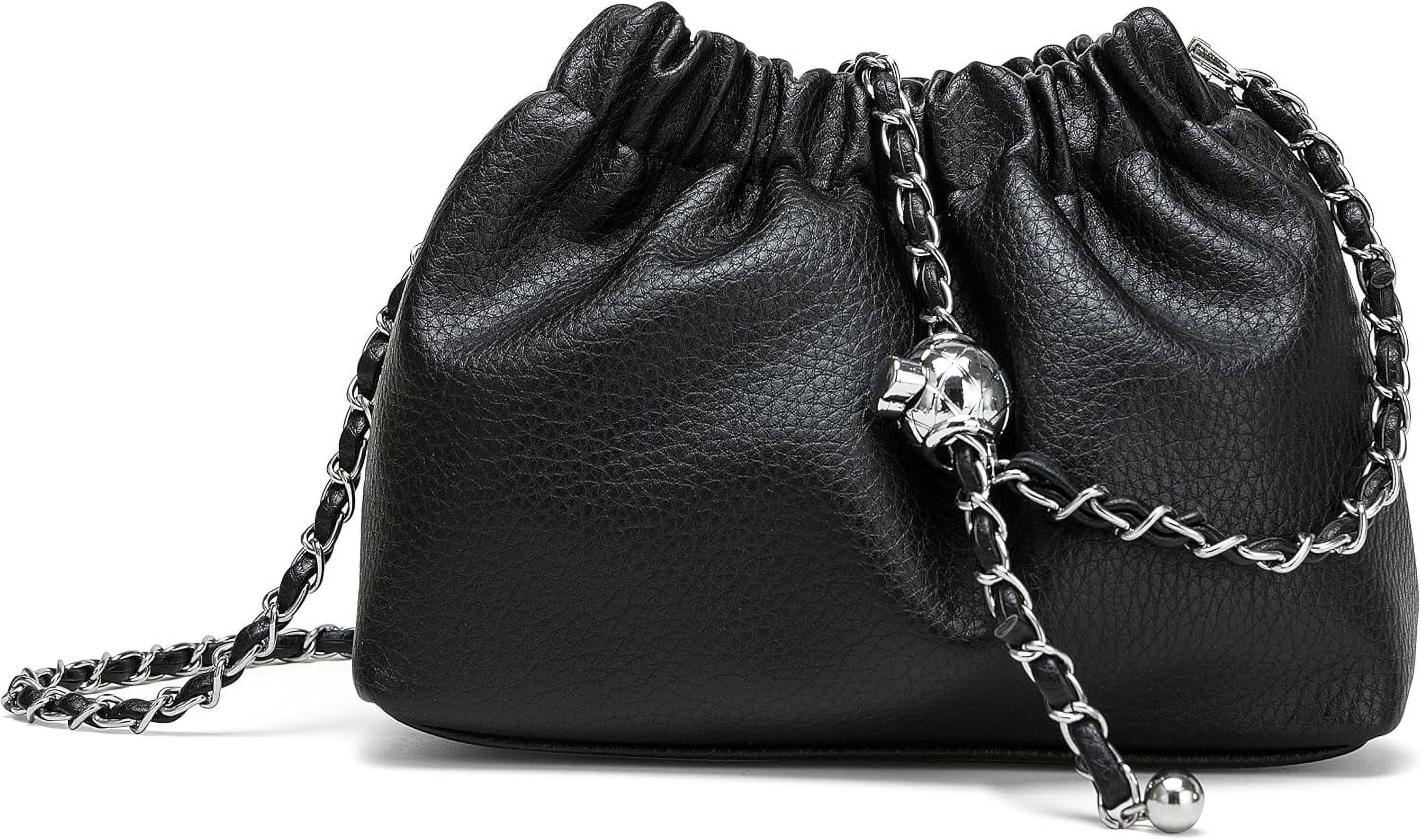 Small Crossbody Bag For Women Trendy.Dumpling Bag Clutch Purse For Women Evening Bag Cloud Purse Vegan Leather Hobo Bag