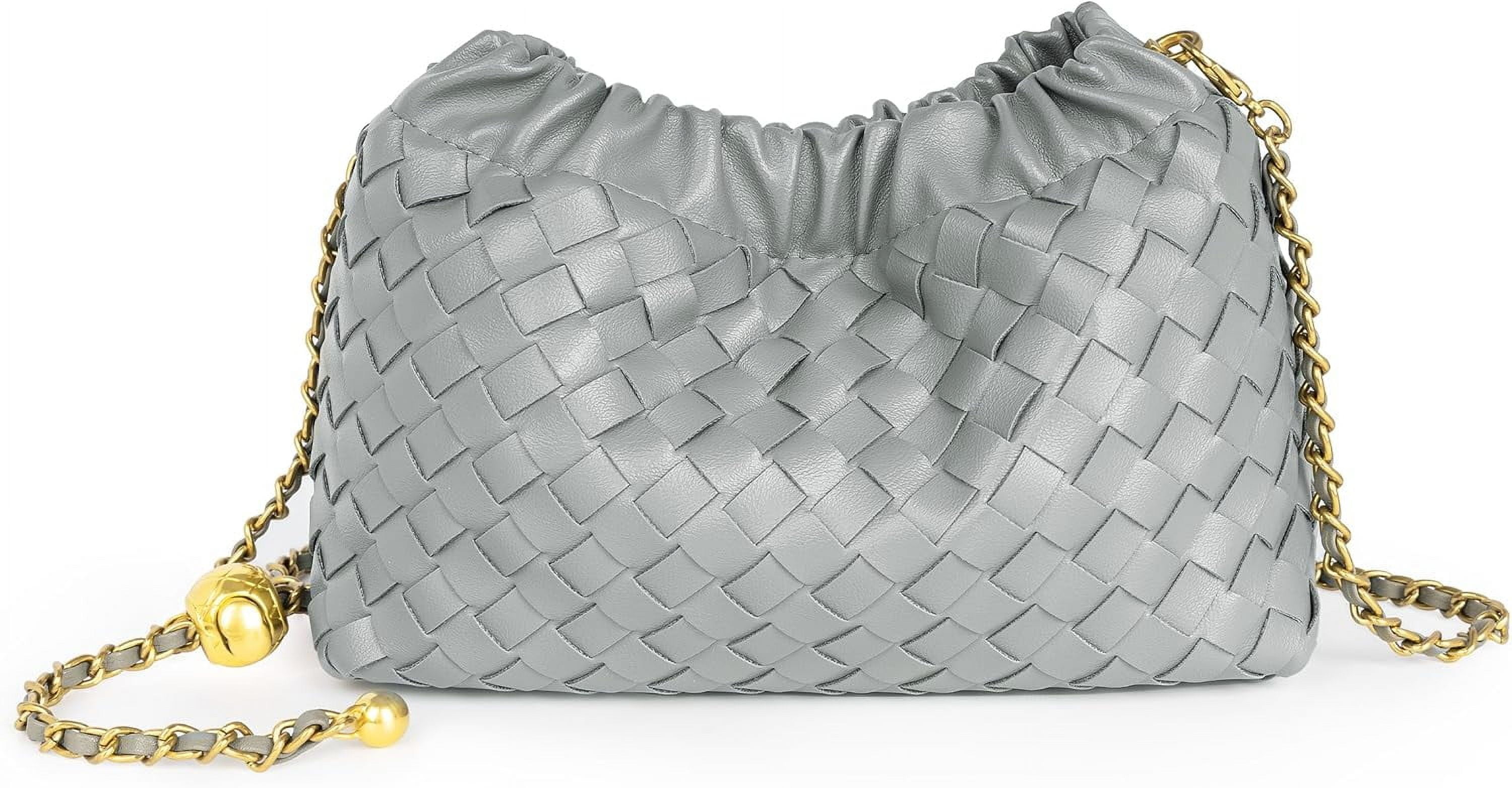 Small Crossbody Bag For Women Trendy.Dumpling Bag Clutch Purse For Women Evening Bag Cloud Purse Vegan Leather Hobo Bag