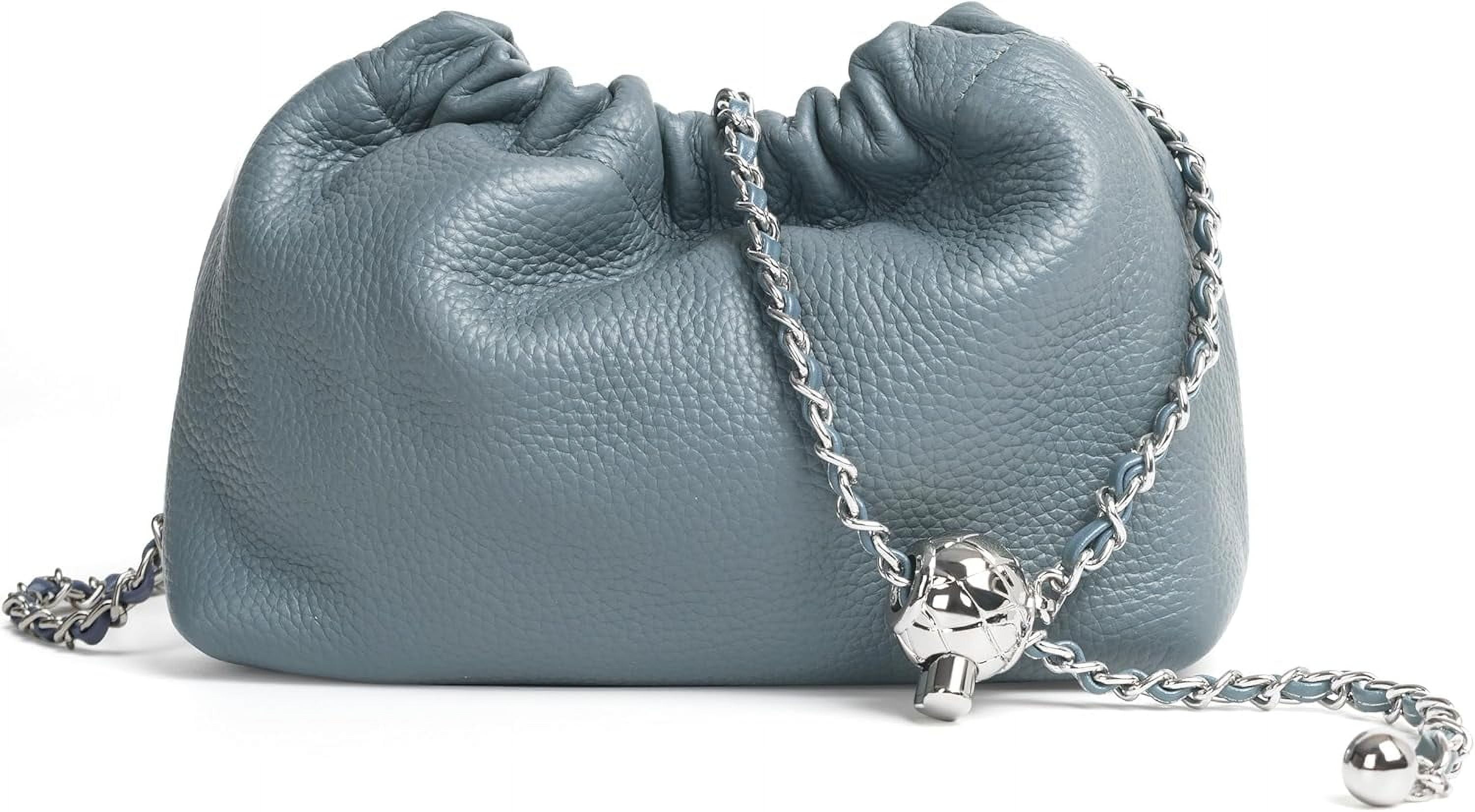 Small Crossbody Bag For Women Trendy.Dumpling Bag Clutch Purse For Women Evening Bag Cloud Purse Vegan Leather Hobo Bag