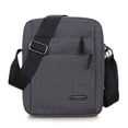 thumbnail image 1 of Small Crossbody Bag for Men,Canvas Messenger Shoulder Bags Crossbody Satchel Bag Men's Side Bags Over the Shoulder Purse, 1 of 10