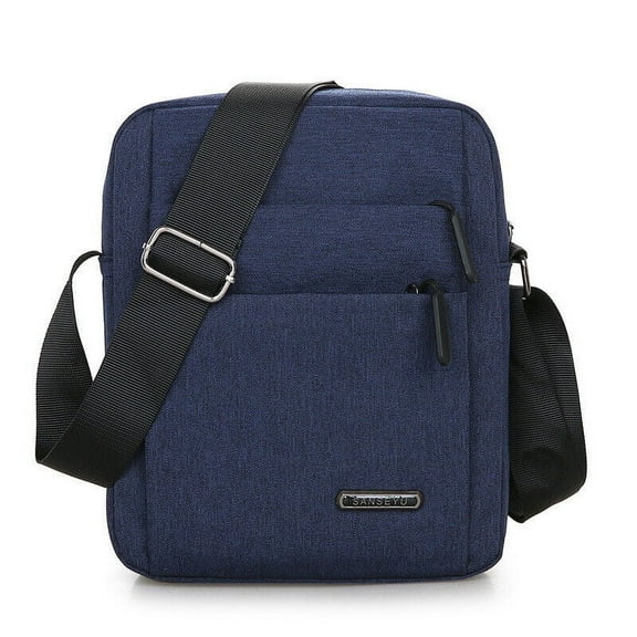 Small Crossbody Bag for Men,Canvas Messenger Shoulder Bags Crossbody Satchel Bag Men's Side Bags Over the Shoulder Purse
