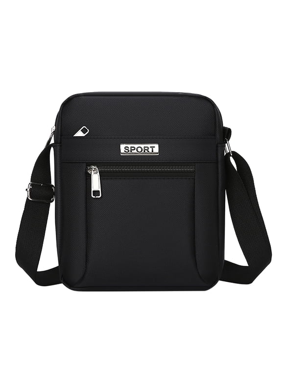 Small Crossbody Bag for Men Canvas Messenger Shoulder Bags Satchel Bag Side Bags Over the Shoulder Purse