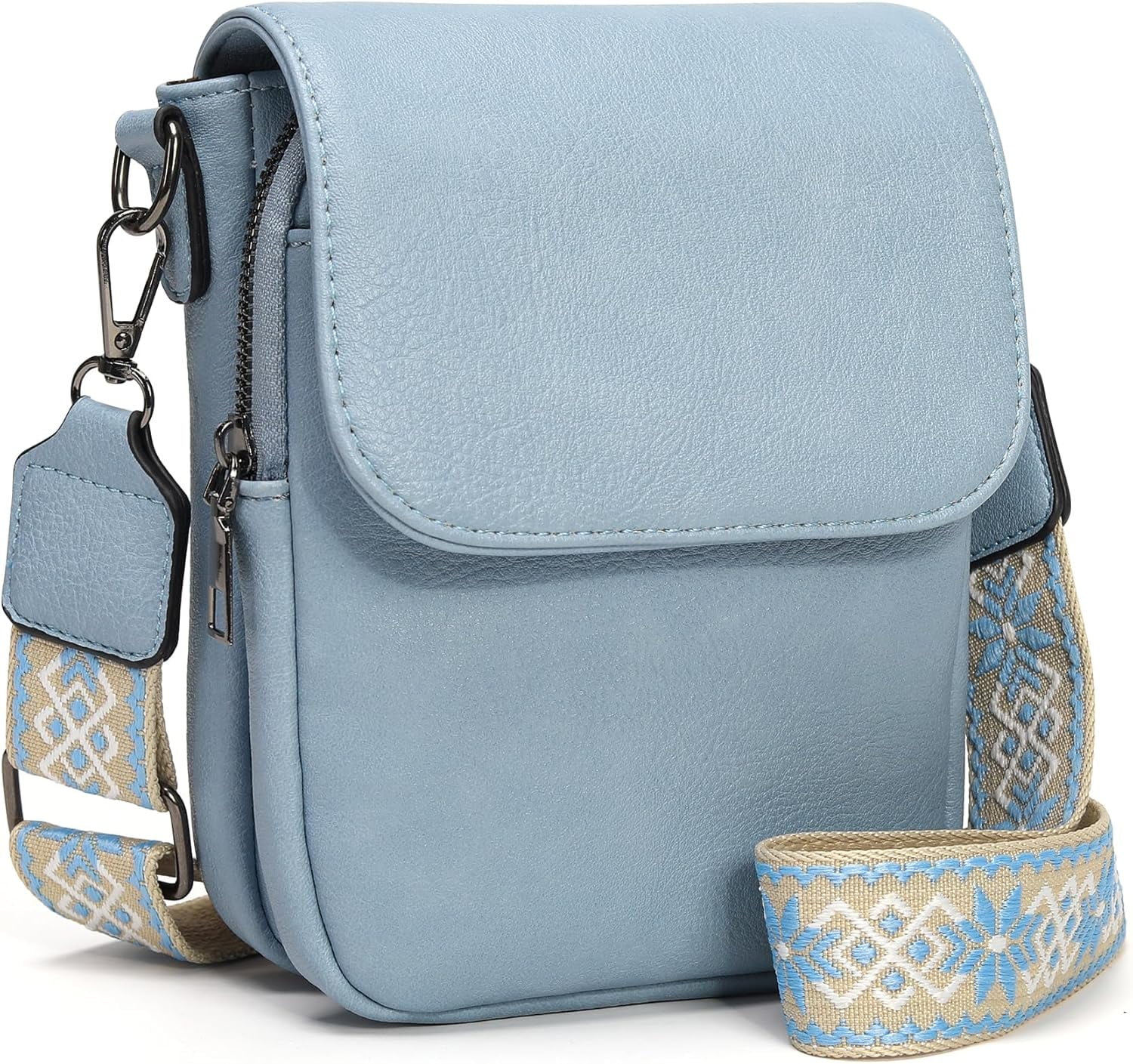 Small Crossbody Bag for Women Cell Phone Bag Cross Body Wallet Purses Mini Shoulder Handbag Purse with Card Slots