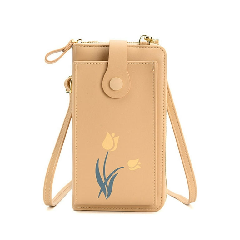 Minicat Treble Pockets Small Crossbody Purse Cell Phone Purse Wallet Shoulder Bags for Women