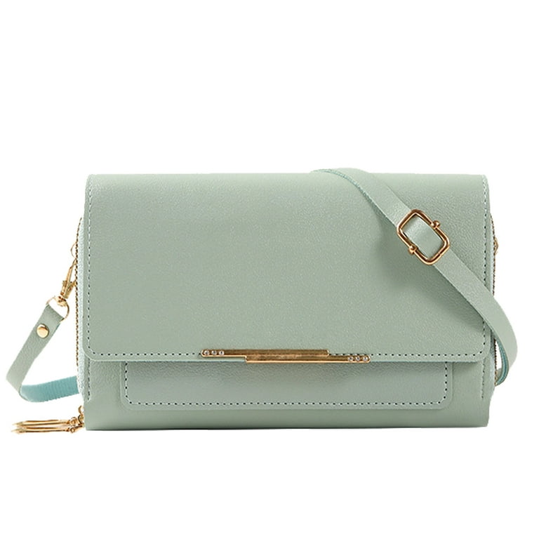 Pomoko Small Crossbody Bag for Women Cell Phone Purse Women s Shoulder Handbags Wallet Purse with Credit Card Slots