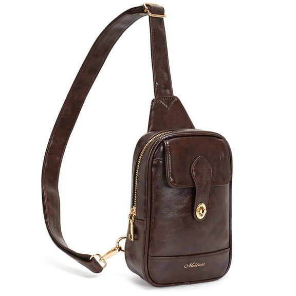 Small Crossbody Bag for Women, Cell Phone Purse Womens Shoulder Handbags Wallet Purse with Credit Card Slots Adjustable Guitar Strap