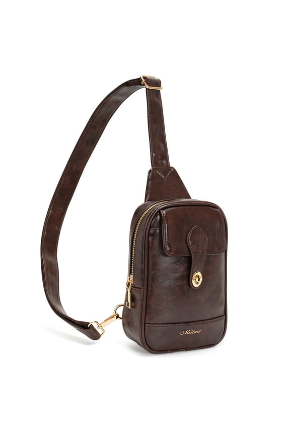 Small Crossbody Bag for Women, Cell Phone Purse Womens Shoulder Handbags Wallet Purse with Credit Card Slots Adjustable Guitar Strap