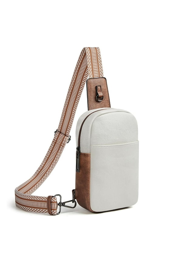 Small Crossbody Bag for Women, Hands-Free Fanny Pack Sling Bag with Adjustable Strap for Travel, Shopping, Festivals.