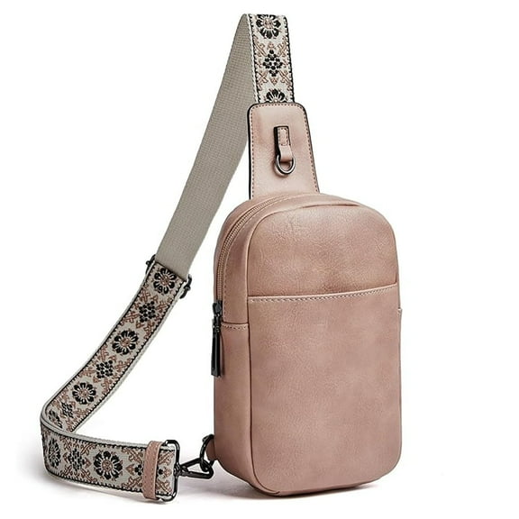 Small Crossbody Bag for Women, Hands-Free Fanny Pack Sling Bag with Adjustable Strap for Travel, Shopping, Festivals.