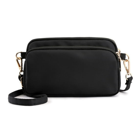 Small Crossbody Bag for Women Waterproof Shoulder Bag Casual Nylon Purse Handbag with Multi Pocket for Women Lady