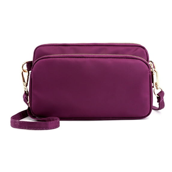 Small Crossbody Bag for Women Waterproof Shoulder Bag Casual Nylon Purse Handbag with Multi Pocket for Women Lady