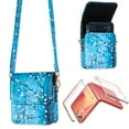 thumbnail image 1 of Small Crossbody Bag with Clear Phone Case for Samsung Galaxy Z Flip 7 2025, Sun Flower, 1 of 10