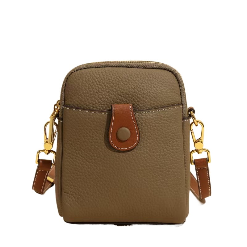 Small Crossbody Bags For Women, Genuine Leather Small Crossbody Purses For Women Cell Phone Crossbody Wallet Purses