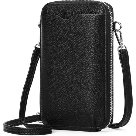 Small Crossbody Bags for Women Leather cell Phone Bag Wallet Purse with Credit Card Slots Adjustable Strap