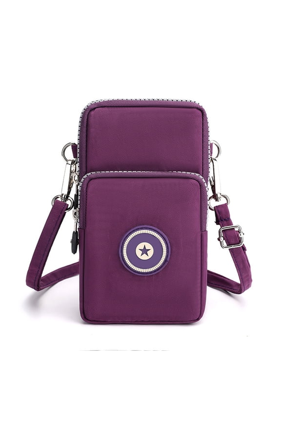 Small Crossbody Bags for Women,Mini Cell Phone Purses,Lightweight and WaterProof Shoulder Bag for Daily Use(Purple)