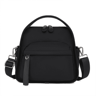 Nylon Crossbody Bags for Women Waterproof Shoulder Bag Satchel Lightweight Handbags Wallets Purses Adjustable Strap with Pockets for Work Travel Sports