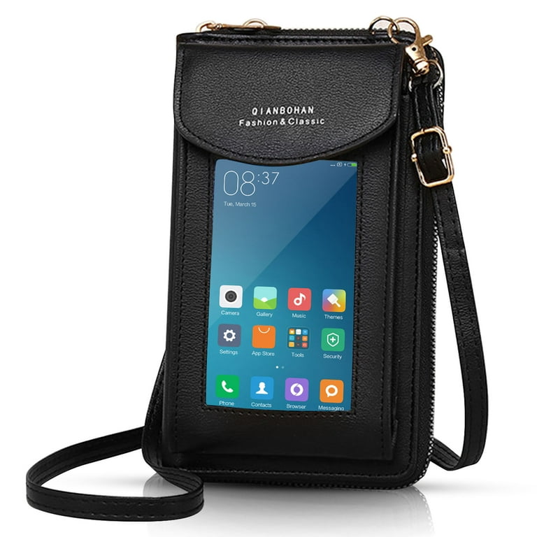 Small Crossbody Phone Bags for Women Leather Cell Phone Purse