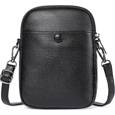 Small Crossbody Cell Phone Purse for Women, Vegan Leather Wallet Shoulder Bag