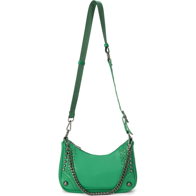 Small Crossbody Hobo Handbags for Women Multipurpose Soft Shoulder Bag Lightweight Retro Tote Bag with Coin Purse 2pcs set