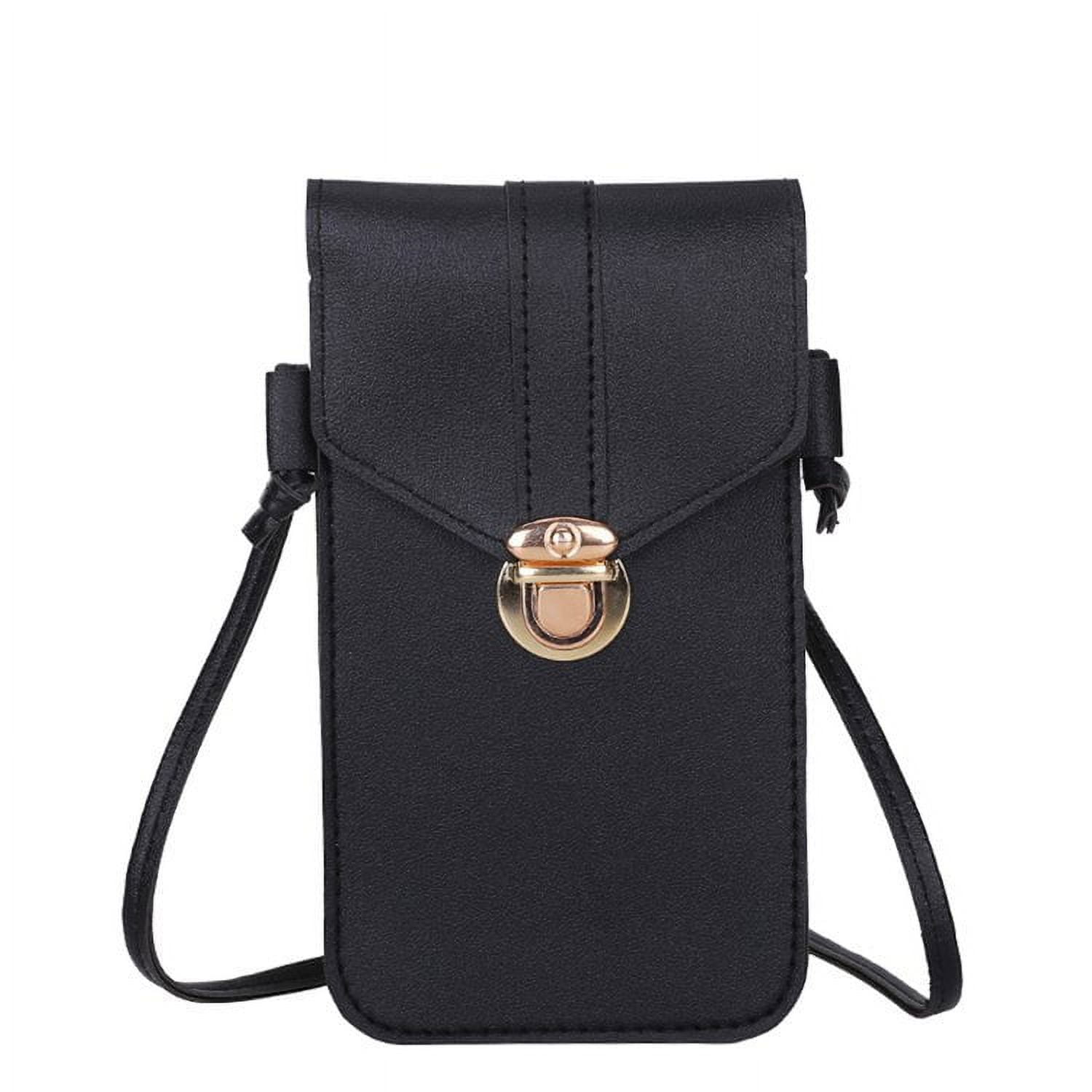 Small Crossbody Phone Bag for Women, PU Leather Cross Body Cell Phone