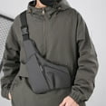 thumbnail image 1 of Small Crossbody Sling Bag for Men Women - One Strap Chest Shoulder Travel Purse, 1 of 6