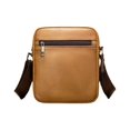 thumbnail image 1 of Small Crossbody bag for men shoulder bag mens purse satchel leather messenger bag gift man, 1 of 8
