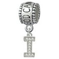 thumbnail image 1 of Small Crystal Initial - I - God Can Charm Bead, 1 of 1