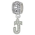 thumbnail image 1 of Small Crystal Initial - J - Trust In God Charm Bead, 1 of 1