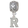 thumbnail image 1 of Small Crystal Initial - R - Good Luck Charm Bead, 1 of 1
